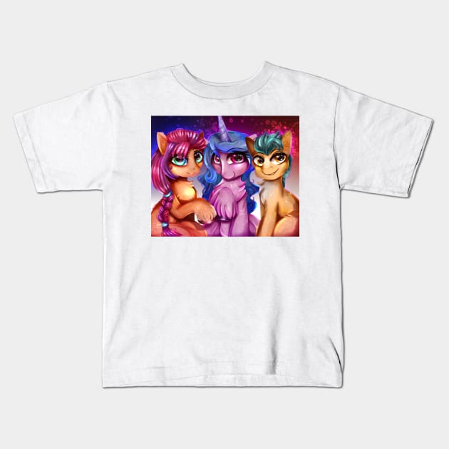 MLP G5 Kids T-Shirt by rocioam7